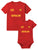 Spain Football Father & Baby Matching Outfit - T-Shirt and Romper