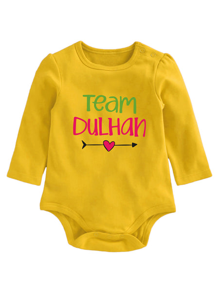 Team Dulhan - Onesie