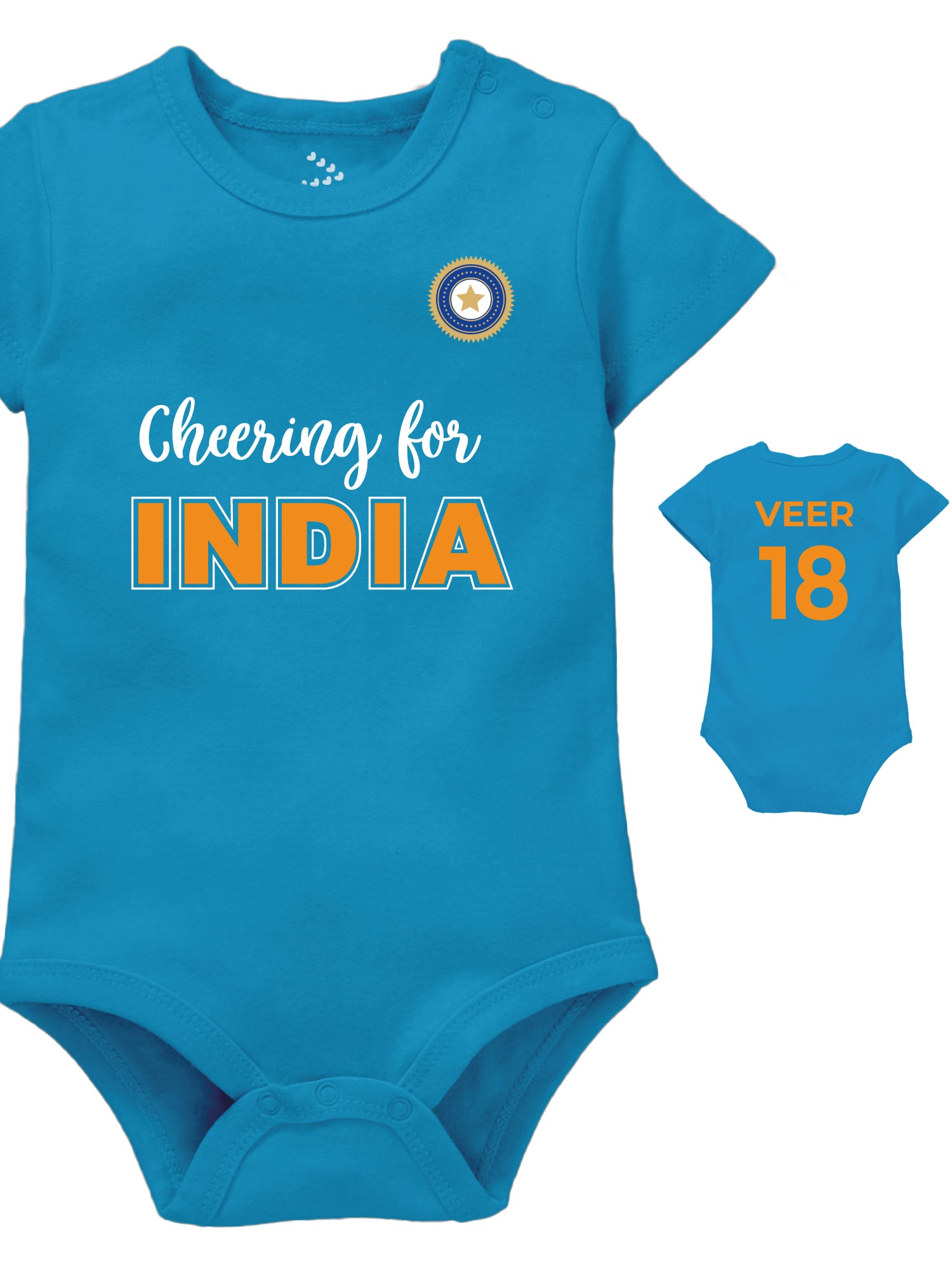 Cheering For India - Cricket Onesie
