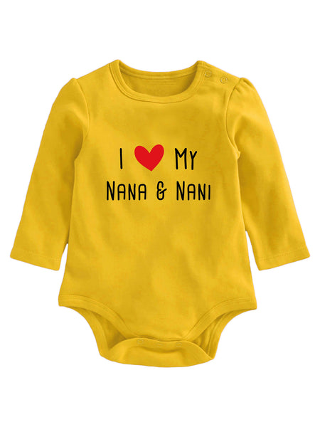 I Love My Nana & Nani - Onesie