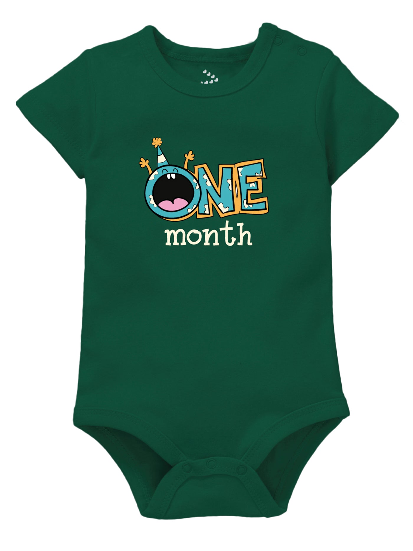 I Am One Month Onesie Buy Personalised month Birthday Baby