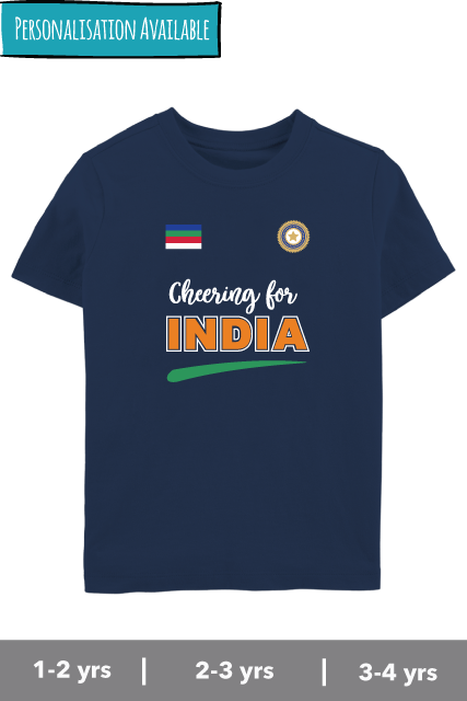 personalised india cricket shirt