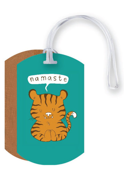 Namaste Luggage Tag