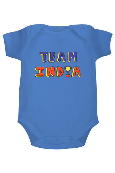 team india onesie zeezeezoo