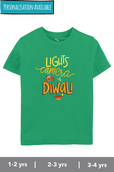 Lights Camera Diwali - Tee