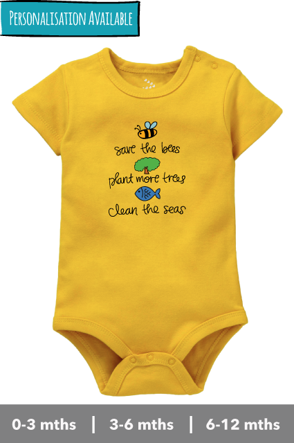 Bees, Trees & Seas - Onesie