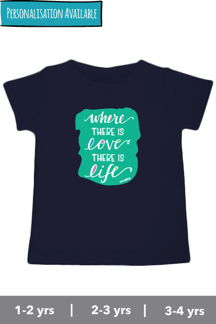 Where there is love - M.K. Gandhi - T-Shirt